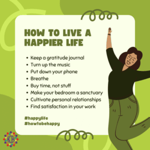 How to live a happier life