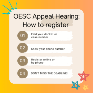 oesc hearing registration
